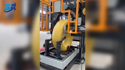 Semi-Automatic Coil Wrapping Machine LS-600