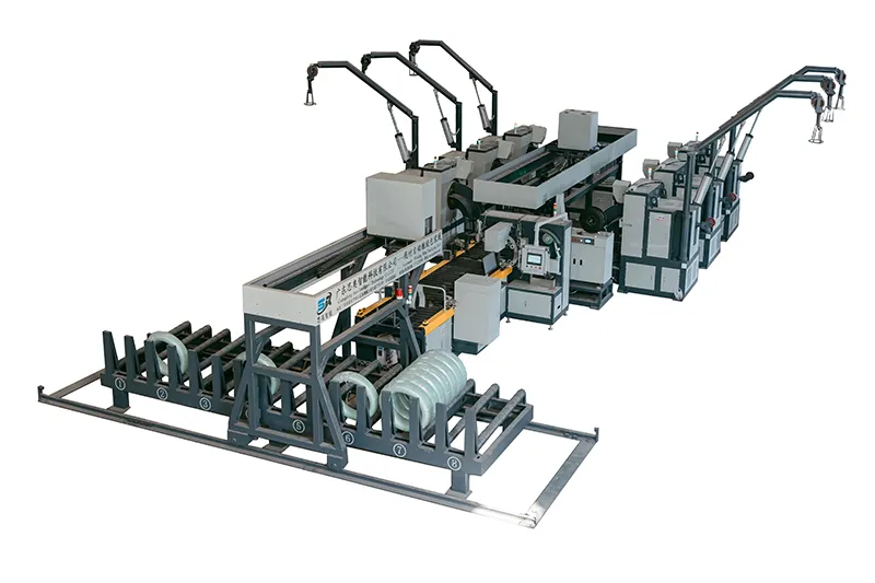 SA-6XBZ-200 Automatic Wire Drawing & Packaging Line